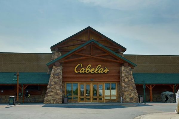 Store front for Cabela's in Billings, Montana.